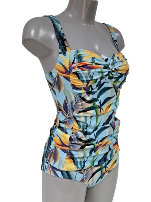 Bomain Barbados marine blauw tankini set
