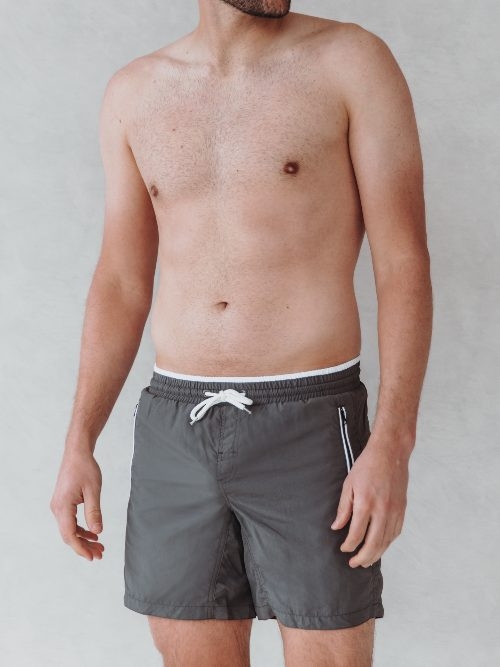 Bomain Basic grijs zwemshort