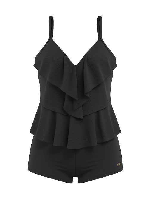 Mila Classic zwart tankini set