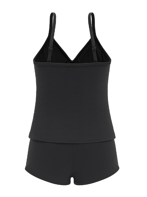 Mila Classic zwart tankini set