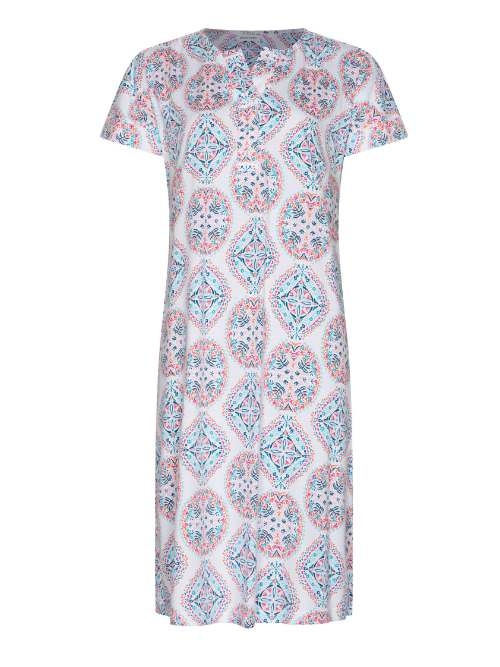 Pastunette Dames turquoise nachthemd