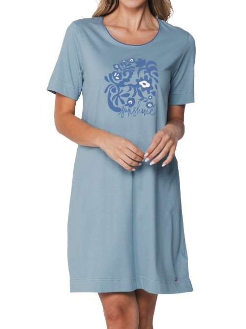 Pastunette Dames blauw nachthemd
