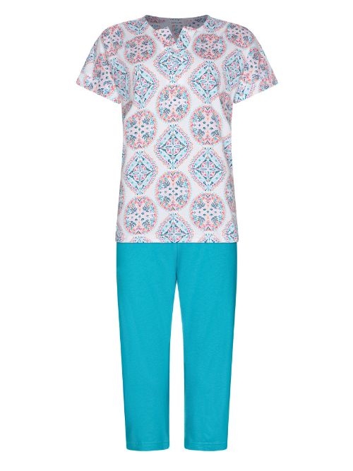 Pastunette Dames turquoise pyjama