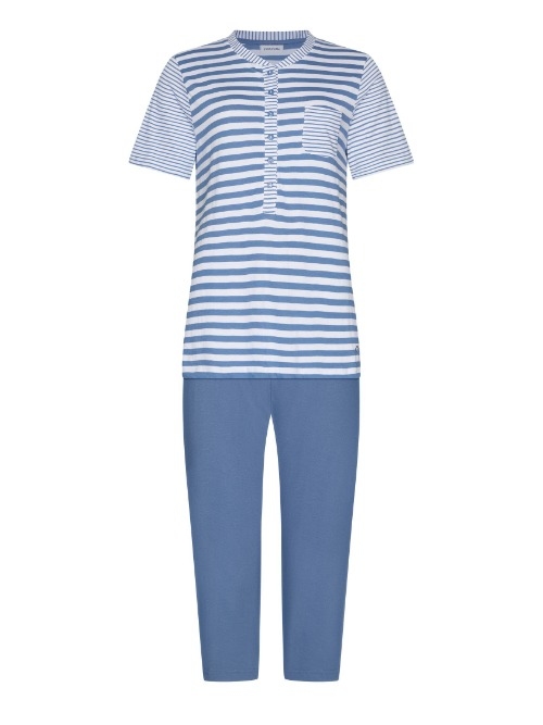 Pastunette Dames blauw pyjama