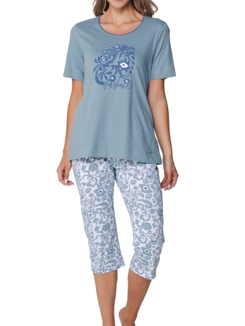 Pastunette Dames blauw pyjama