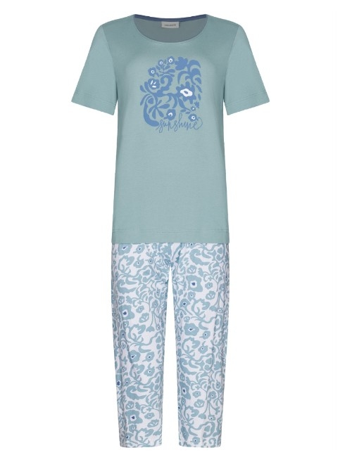 Pastunette Dames blauw pyjama