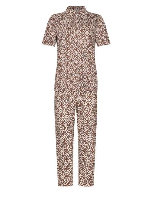 Pastunette Dames bruin pyjama