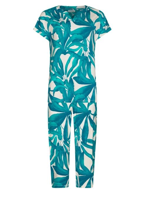 Pastunette Dames turquoise pyjama