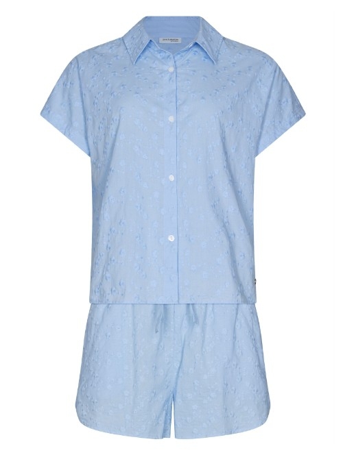 Pastunette Dames blauw shortama