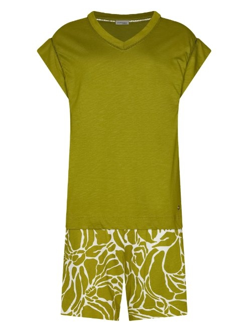 Pastunette Dames groen shortama