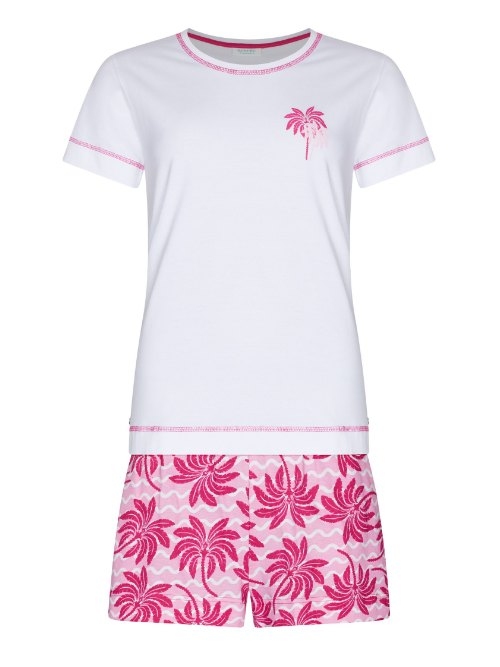 Rebelle Dames wit shortama