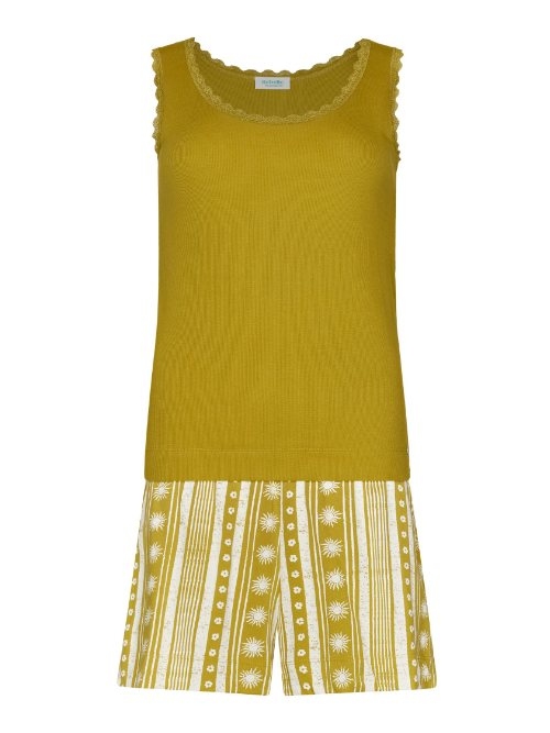 Rebelle Dames groen shortama