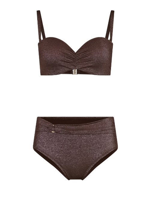 Pastunette Badmode bruin bikini set