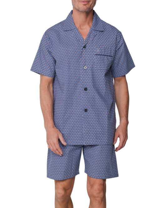 Robson Heren blauw shortama