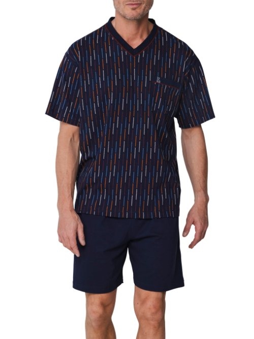 Robson Heren marine blauw shortama