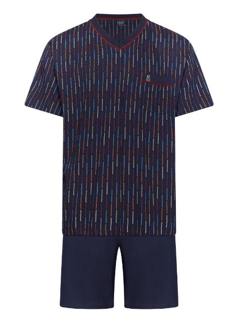 Robson Heren marine blauw shortama