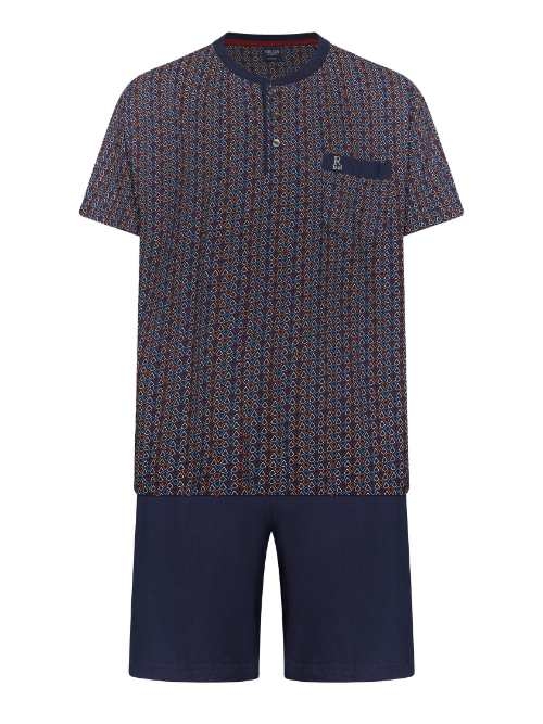 Robson Heren marine blauw shortama