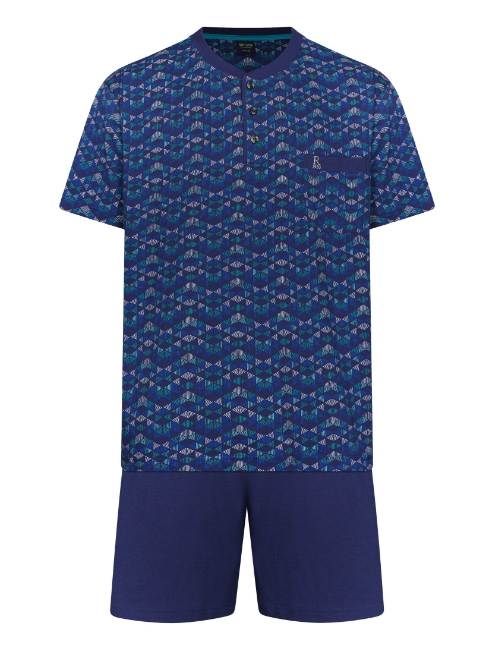 Robson Heren marine blauw shortama