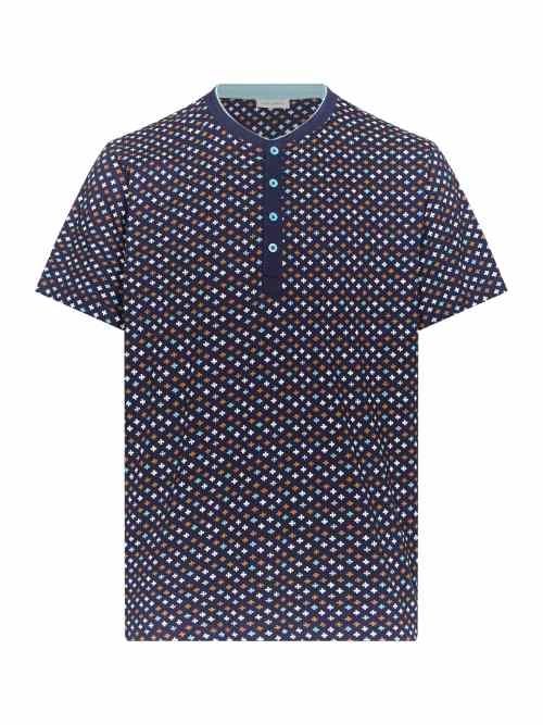 Pastunette Heren marine blauw shortama