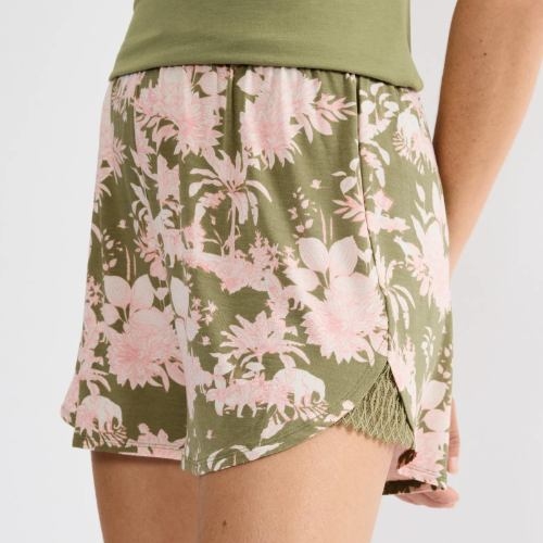 Triumph Aura Spotlight olijf groen slaapshort