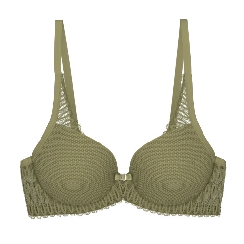 Triumph Aura Spotlight olijf groen voorgevormde bh