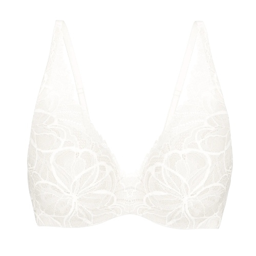 Triumph Body Make-Up Illusion Lace gebroken wit voorgevormde bh