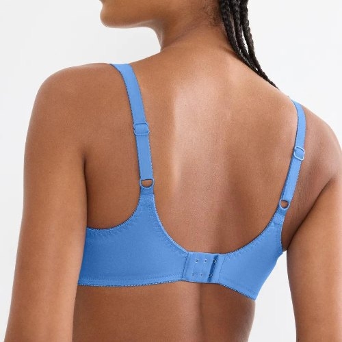 Triumph Ladyform Soft blauw voedings bh