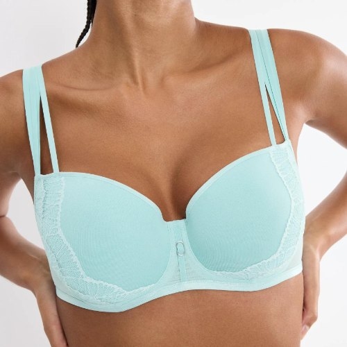Triumph Palina Moonlight Kiss blauw voorgevormde bh