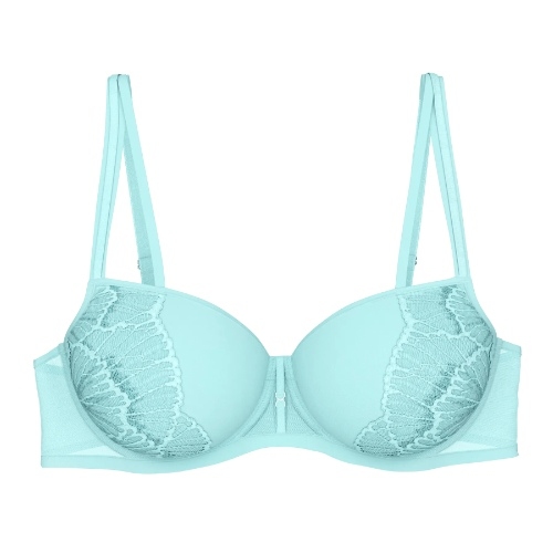 Triumph Palina Moonlight Kiss blauw voorgevormde bh