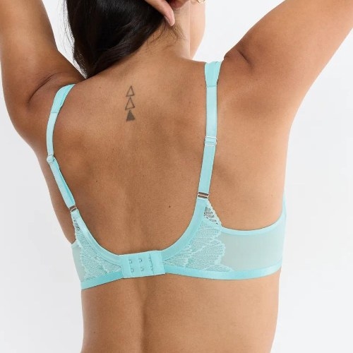 Triumph Palina Moonlight Kiss blauw niet voorgevormde bh