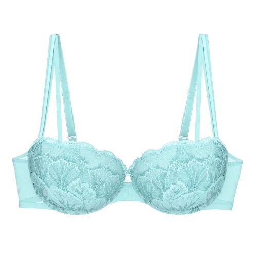 Triumph Palina Moonlight Kiss blauw niet voorgevormde bh