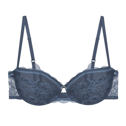 Triumph Comfort Allure blauw niet voorgevormde bh