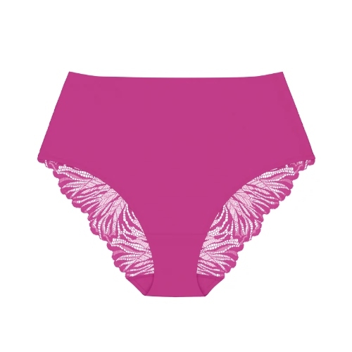 Triumph Pretty Micro plum high brief