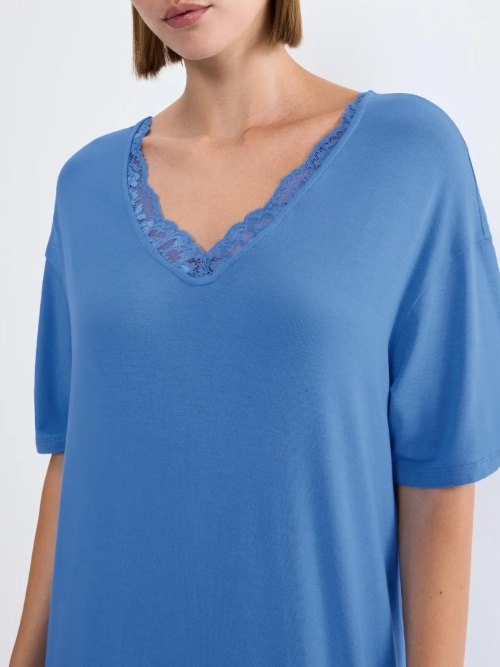 Triumph Timeless Sensuality blauw nachthemd