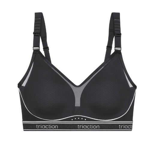 Triumph Triaction Cardio Breeze zwart sport bh