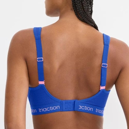 Triumph Triaction Energy Lite blauw sport bh