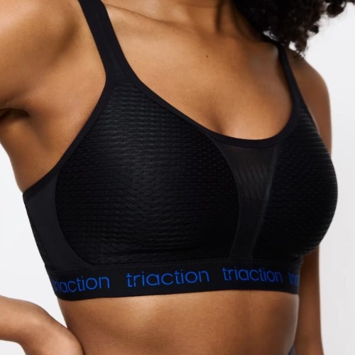 Triumph Triaction Energy Lite zwart sport bh