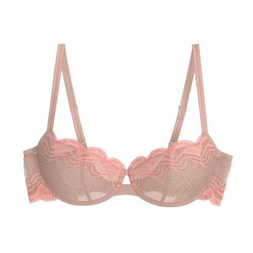 Triumph Comfort Glam zand niet voorgevormde bh