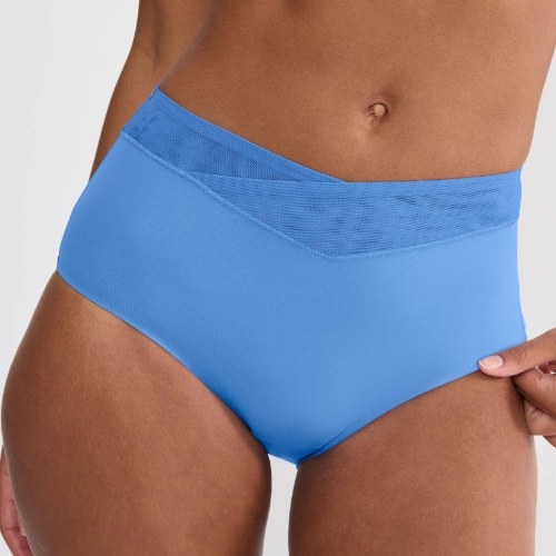 Triumph True Shape Sensation blauw high brief