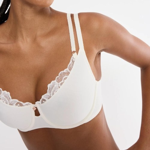 Triumph Gardenia Florale gebroken wit niet voorgevormde bh