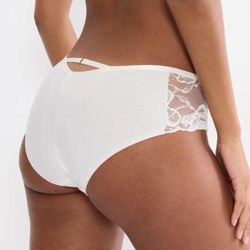 Triumph Gardenia Florale gebroken wit slip