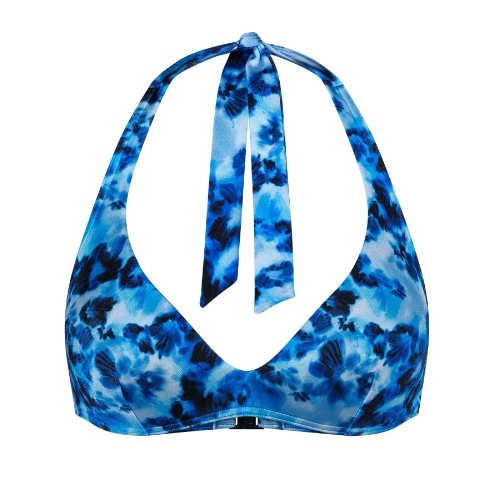 Triumph Swimwear Midnight Swim blauw voorgevormde bikinitop