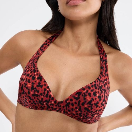 Triumph Swimwear Midnight Swim bruin voorgevormde bikinitop