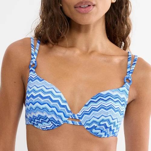 Triumph Swimwear Mix & Match blauw voorgevormde bikinitop