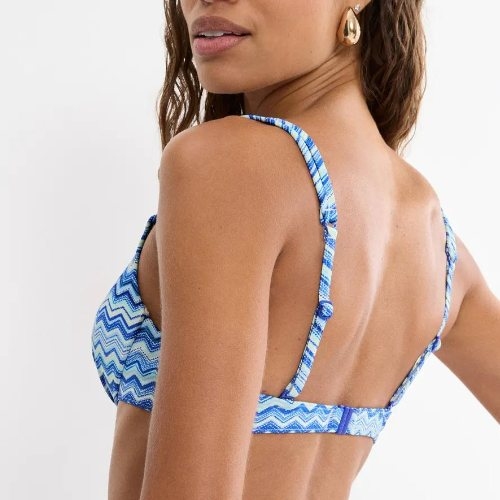 Triumph Swimwear Mix & Match blauw voorgevormde bikinitop