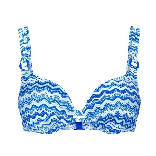 Triumph Swimwear Mix & Match blauw voorgevormde bikinitop