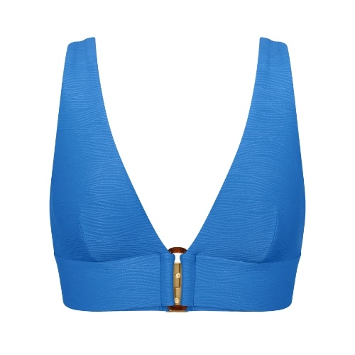 Triumph Swimwear Summer Dune blauw voorgevormde bikinitop