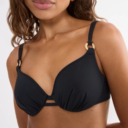 Triumph Swimwear Summer Twist zwart voorgevormde bikinitop