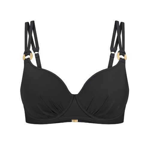 Triumph Swimwear Summer Twist zwart voorgevormde bikinitop
