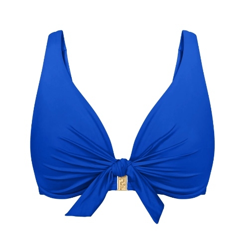 Triumph Swimwear Summer Twist blauw voorgevormde bikinitop